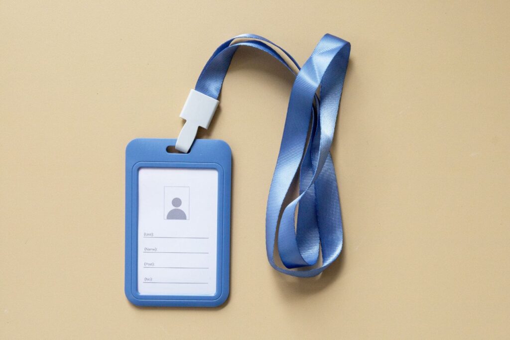Blue Lanyards